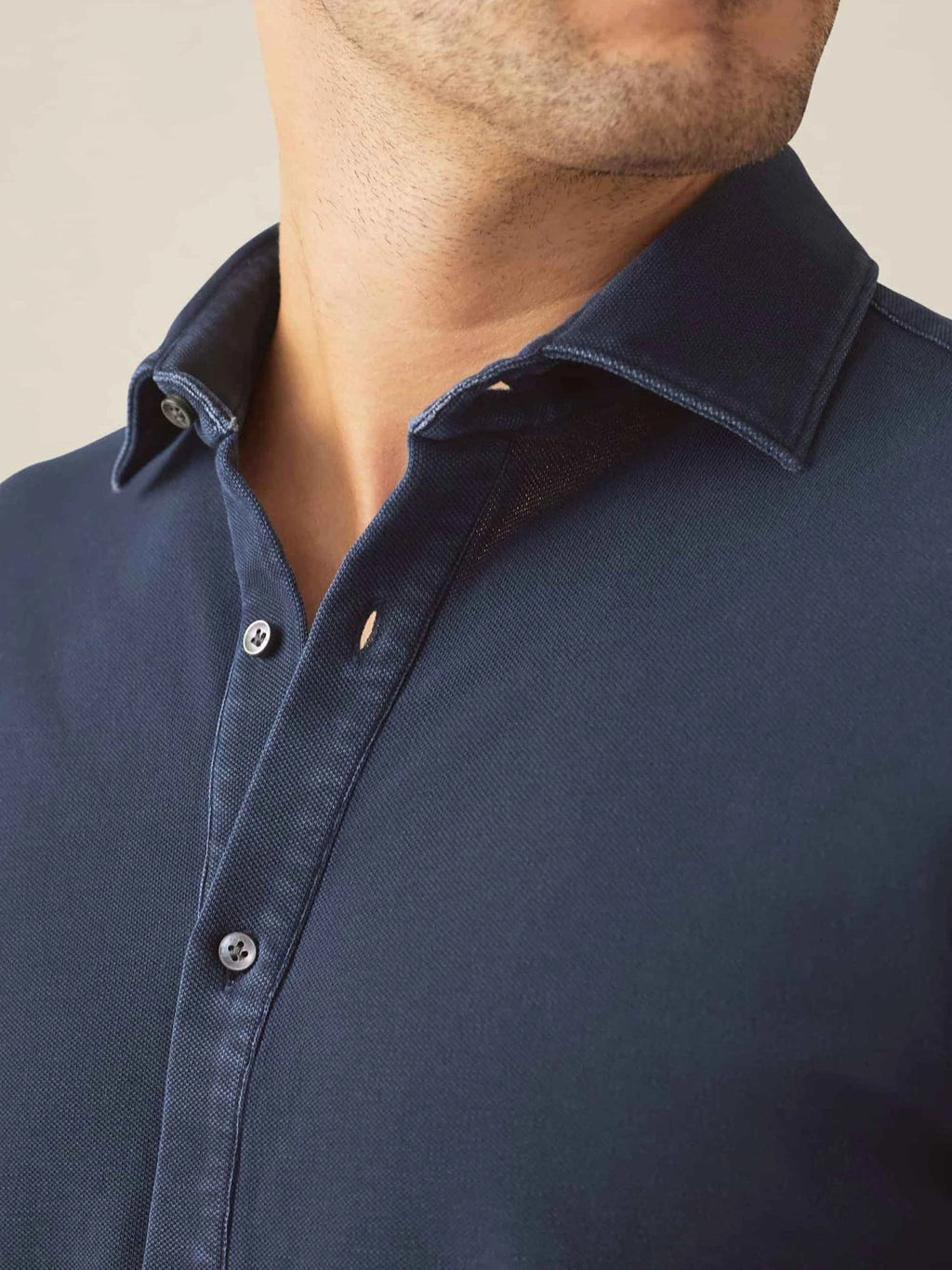 URBAN CART Article 2504 Mens navy blue Dress Shirt