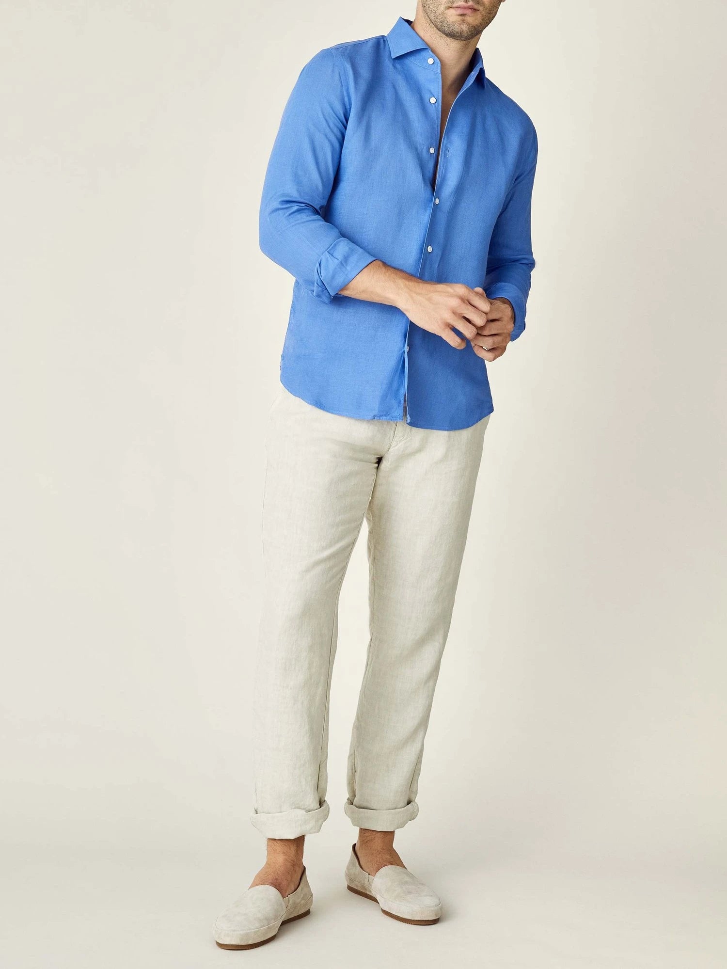 URBAN CART Article 2514 SkyBlue Mens casual shirt