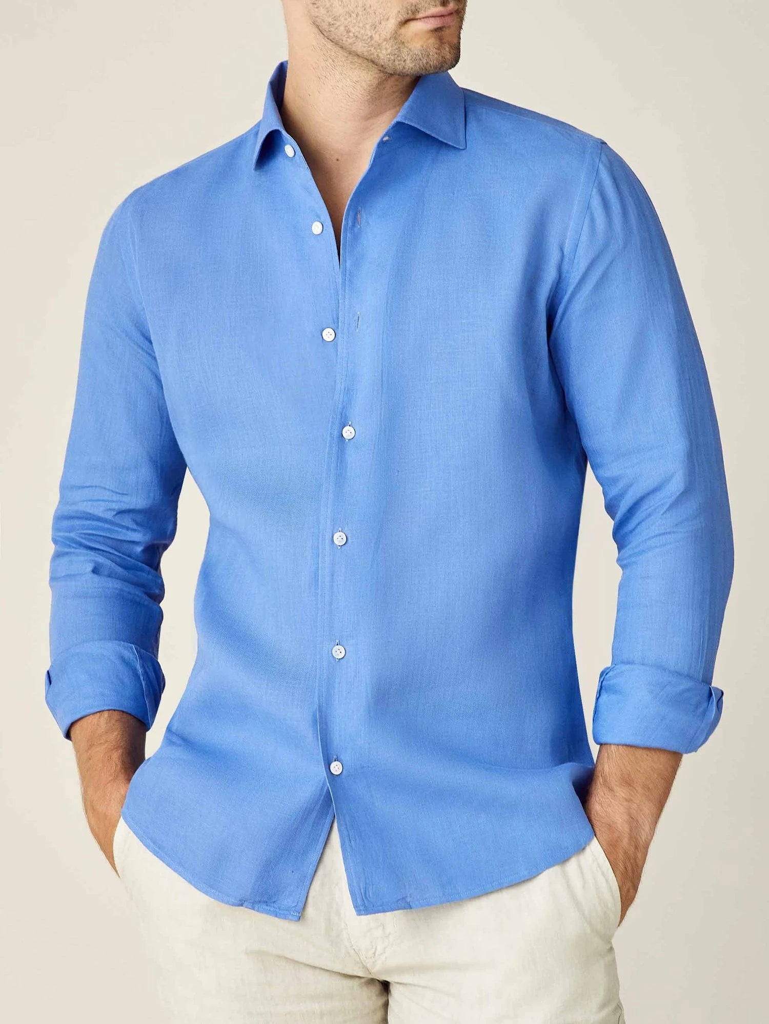 URBAN CART Article 2514 SkyBlue Mens casual shirt